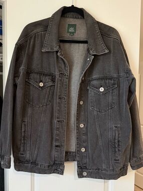 Wild Fable Charcoal Black Denim Jacket